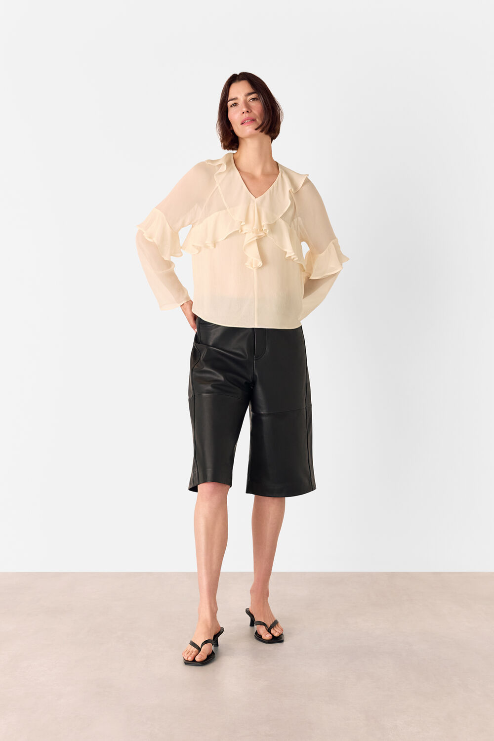 Ruffle Frill Blouse