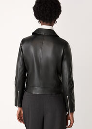 Clean Zip Leather Jacket
