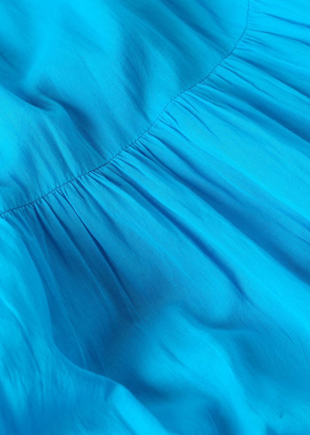Petite Cotton Maxi V Neck Sundress