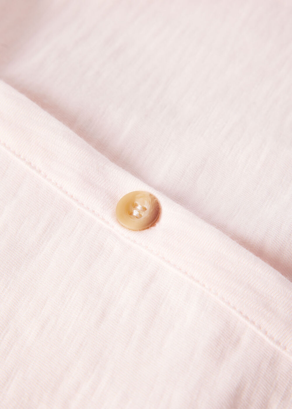 Ella V Neck Button Through Tee