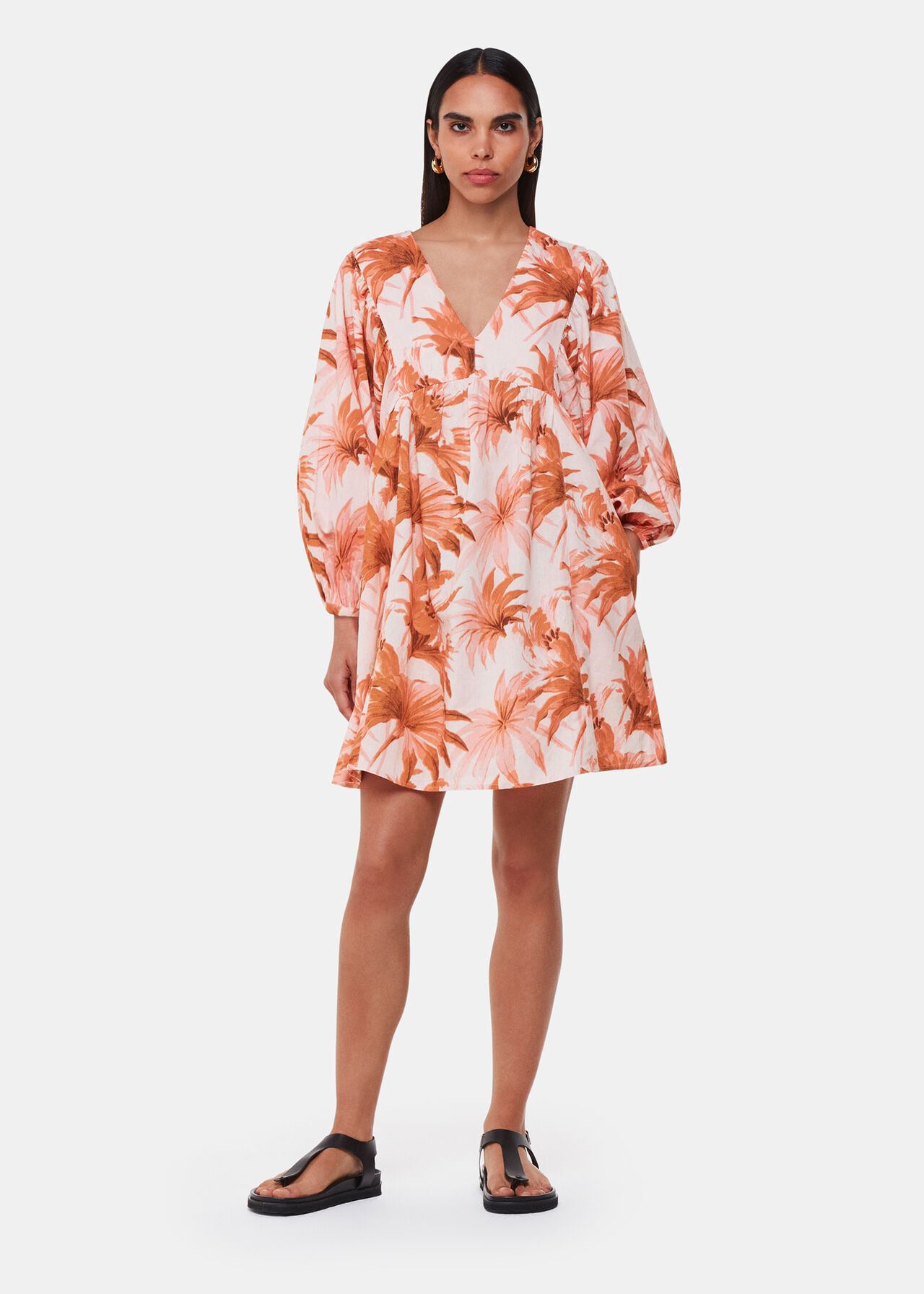 Honolulu Linen Blend Dress