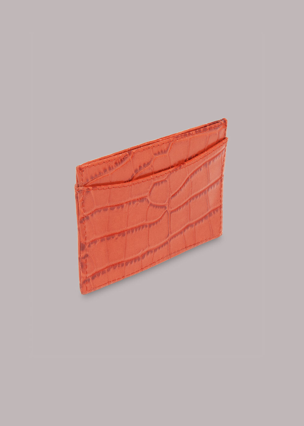 Shiny Croc Card Holder