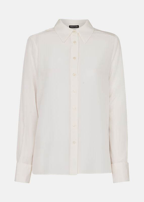Ivory Ultimate Silk Shirt