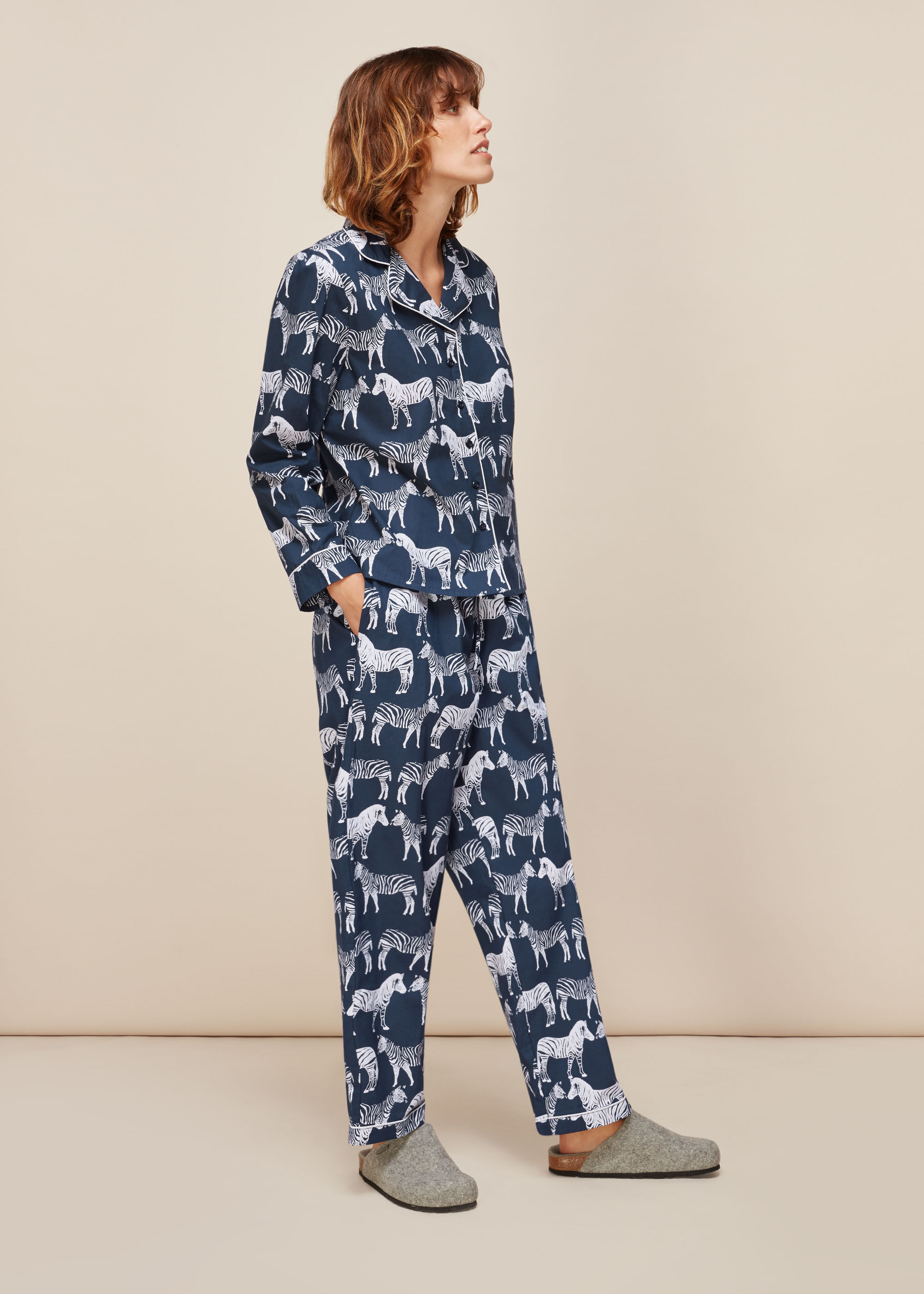 Zebra print pyjama set store