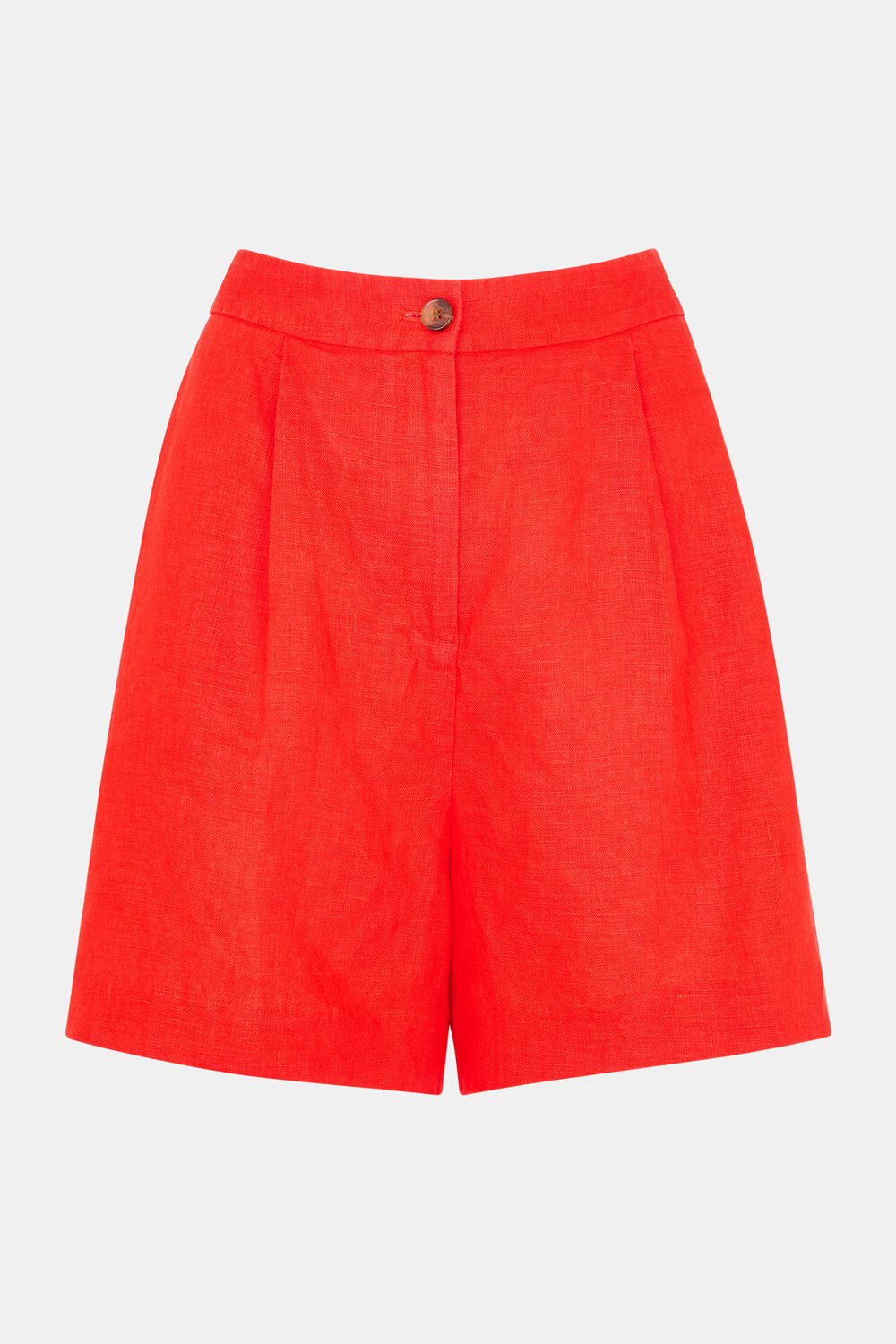 Red Tara Formal Linen Short