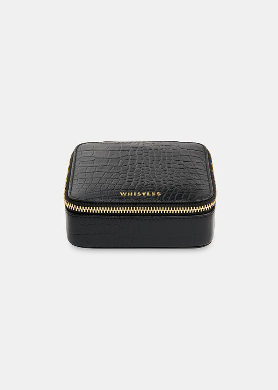 Black Aelia Jewellery Box