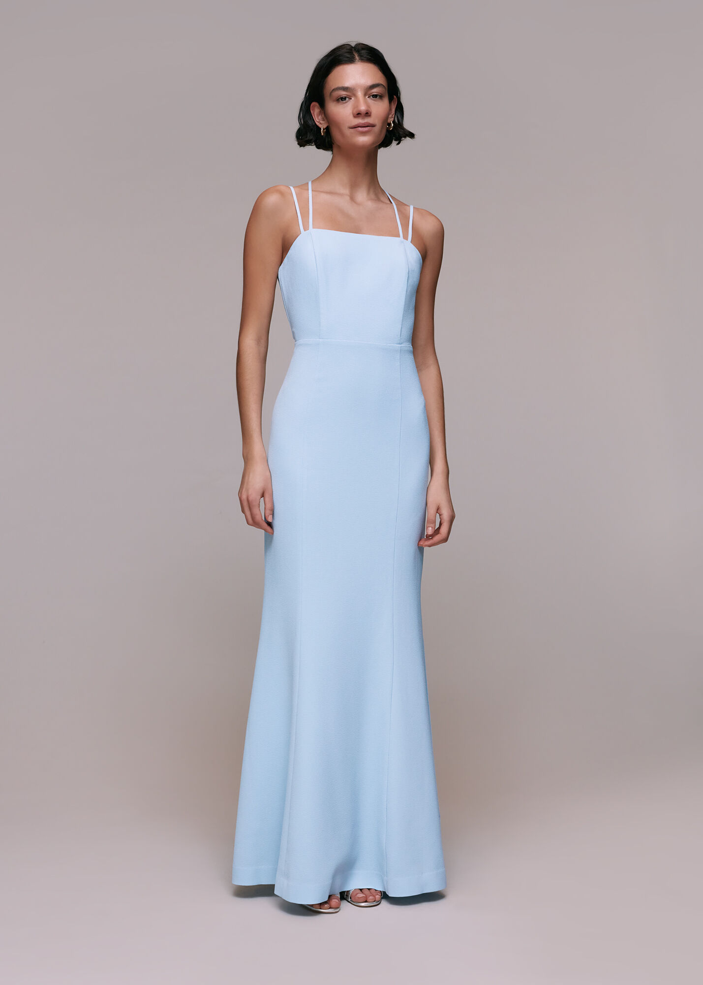 Pale blue maxi dress 2025
