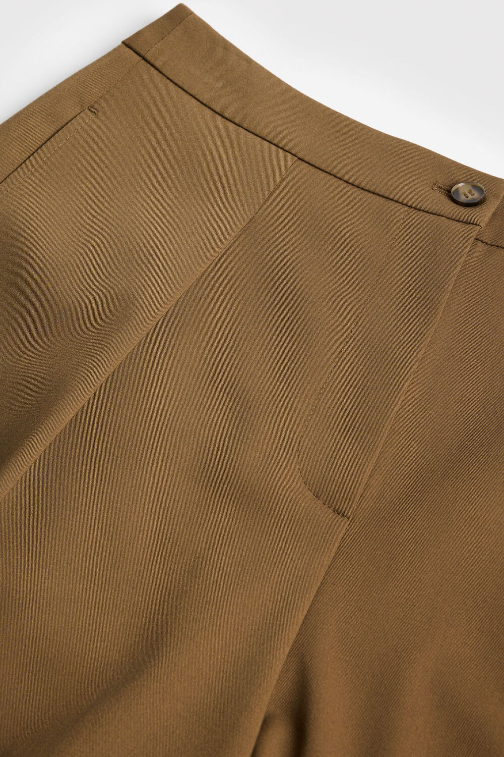 Brown Tailored Short