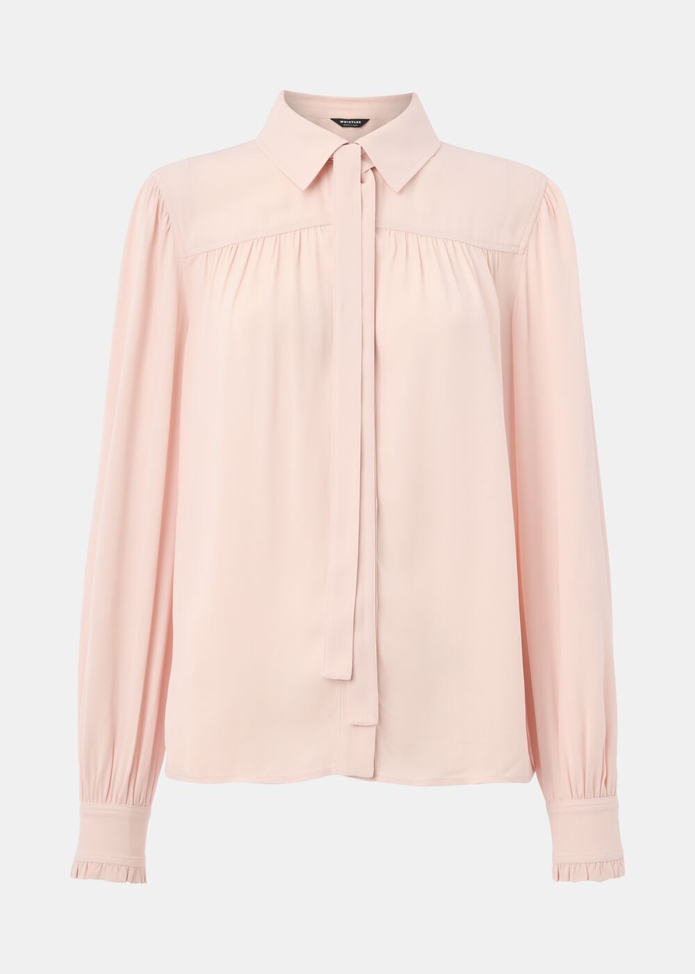 Tie Detail Crepe Blouse