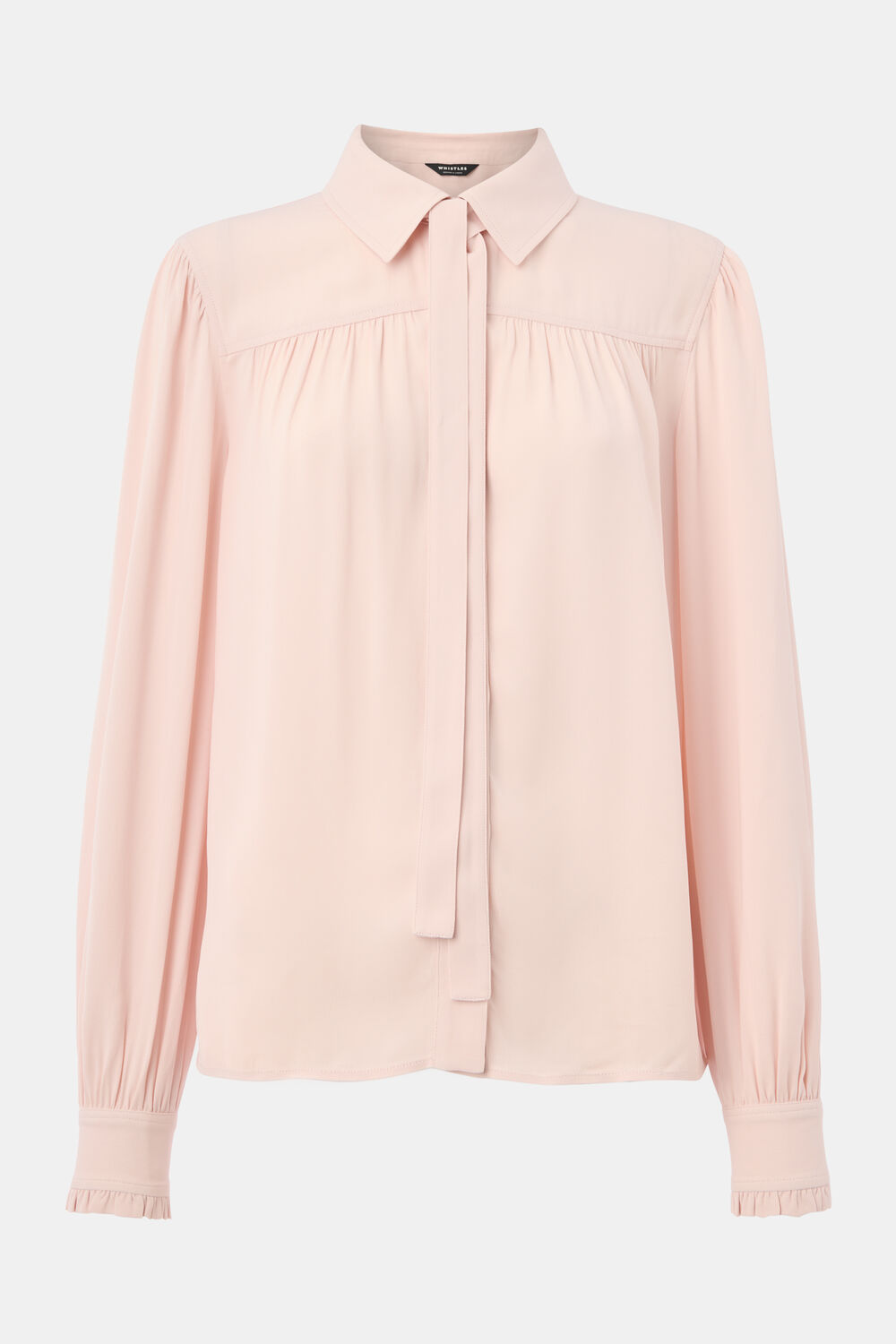 Tie Detail Crepe Blouse