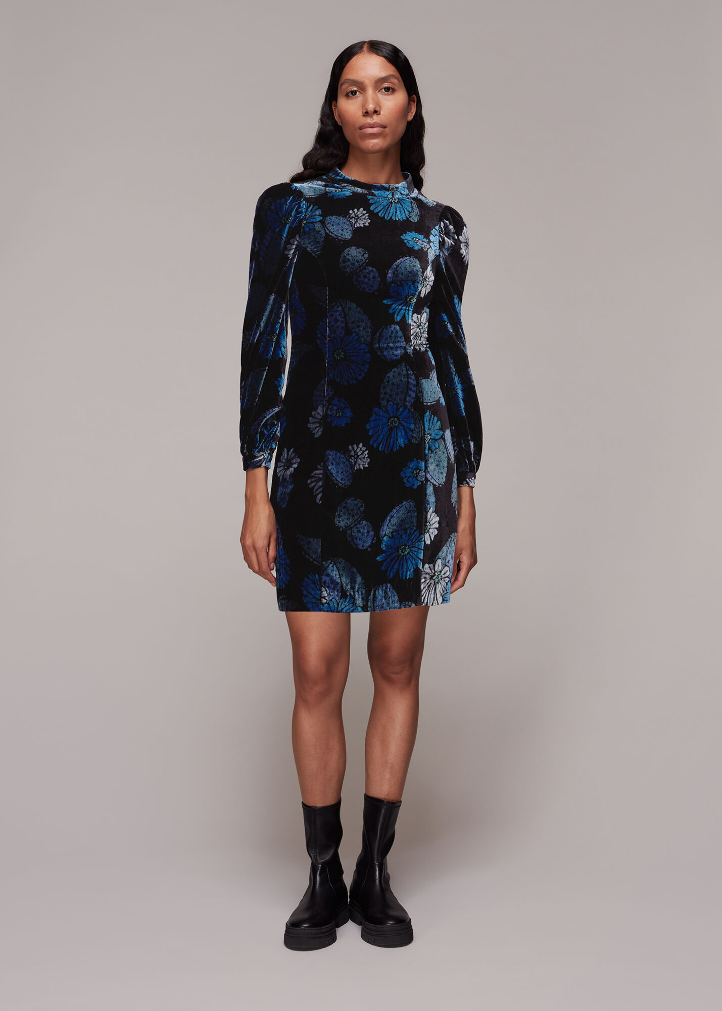 Velvet new arrivals print dress