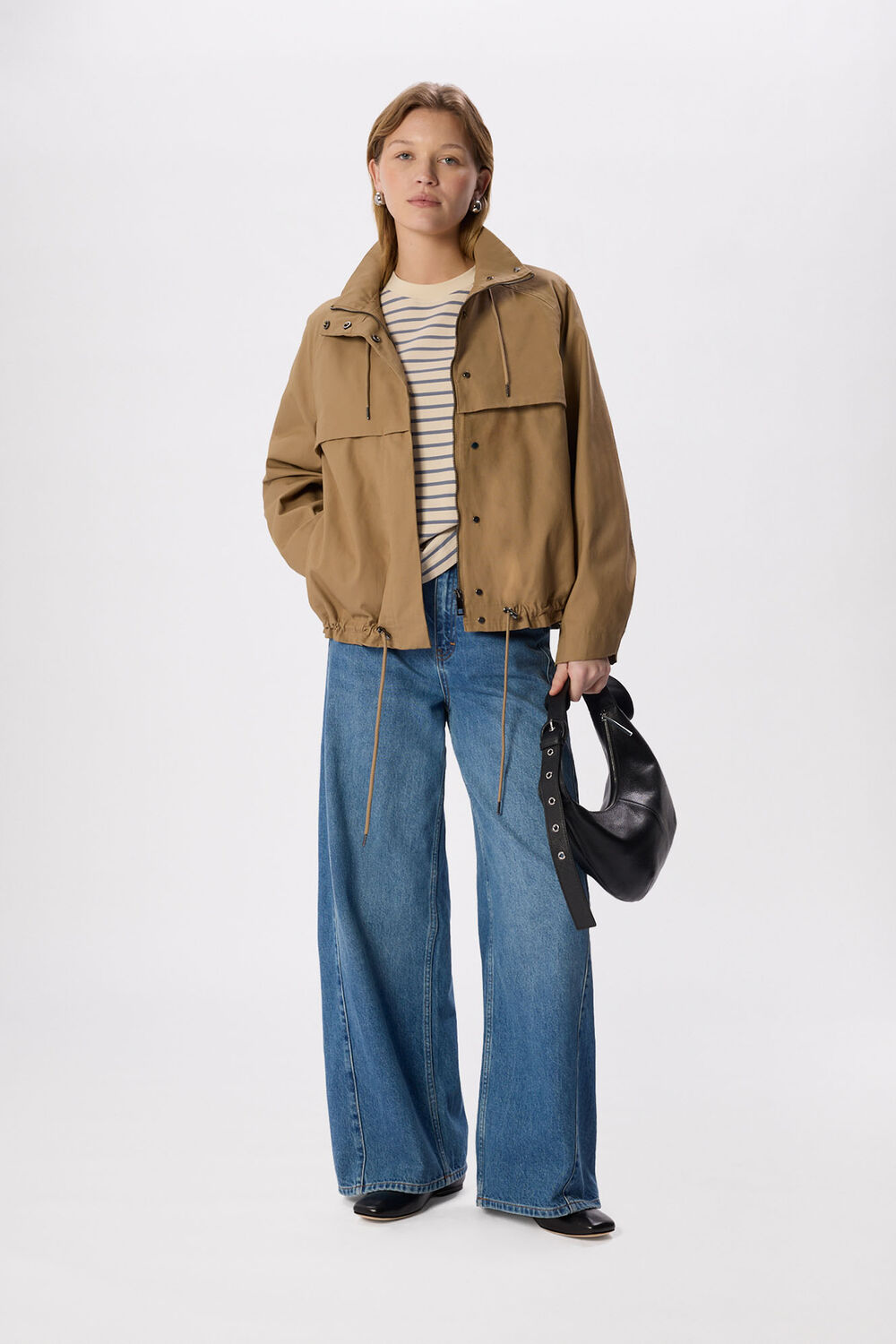 Stripe Relaxed Cotton T-shirt
