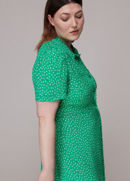 Spot Print Robyn Shirt Dress