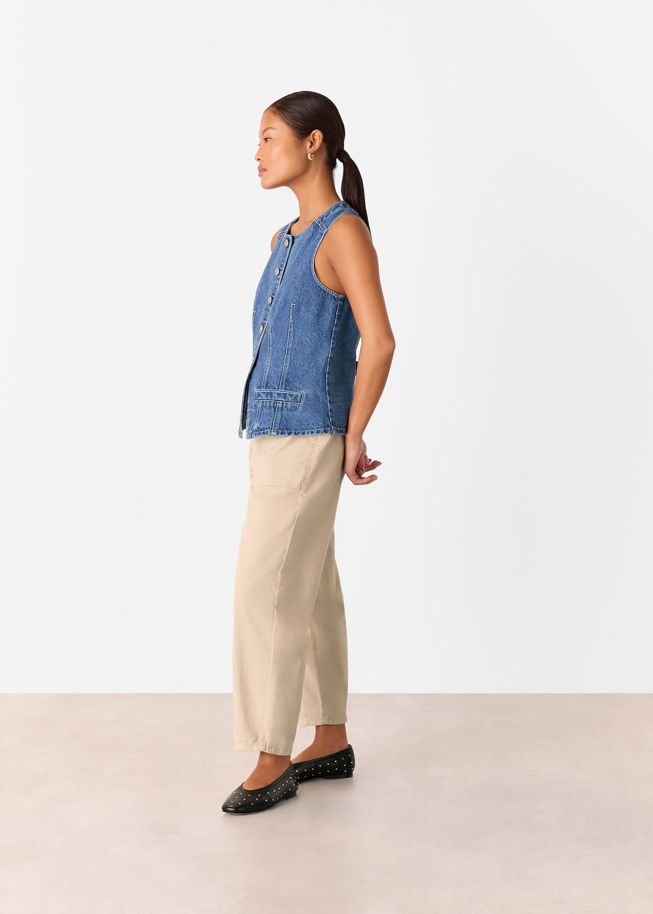 Petite Tessa Casual Trouser