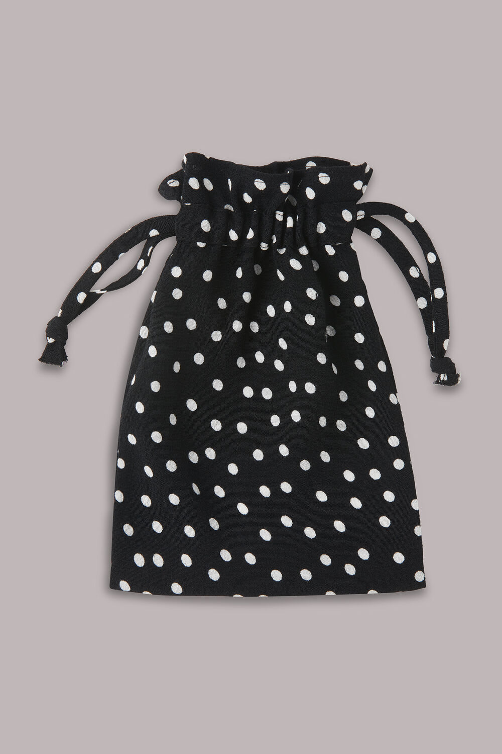 Black Irregular Spot Face Covering