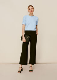 Nelly Shell Top Pale Blue