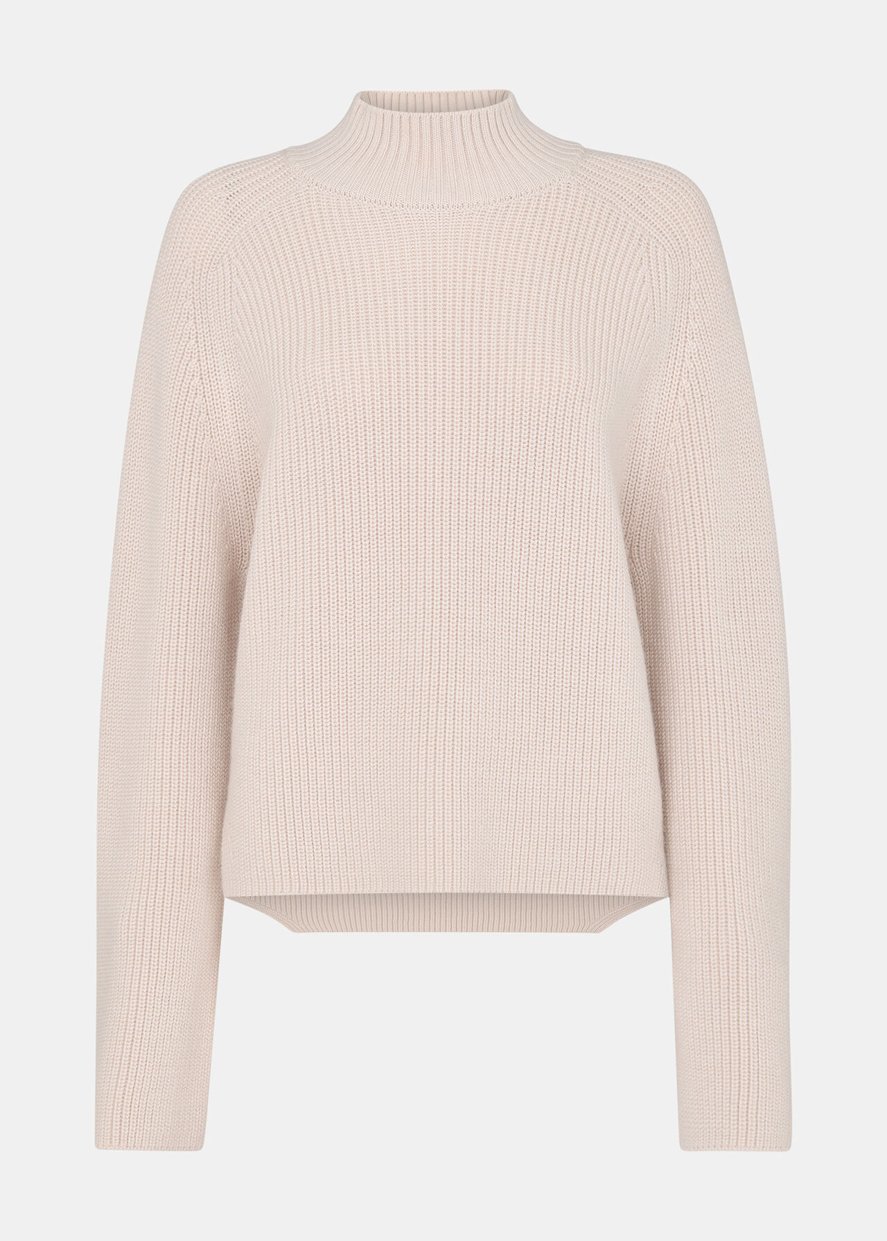 Wool Mix Side Detail Knit