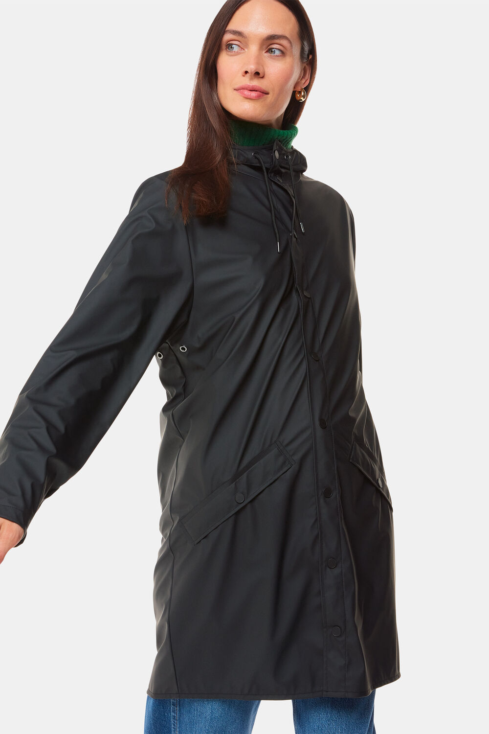Black Rains Long Jacket