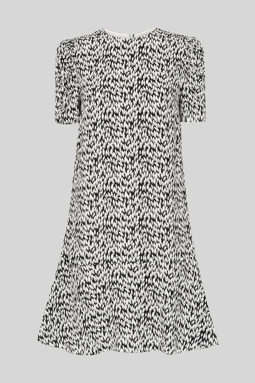 Petal Print Dress Black/Multi