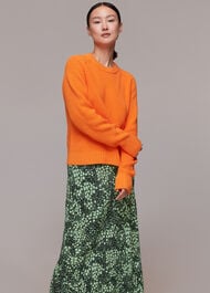 Daisy Meadow Bias Cut Skirt