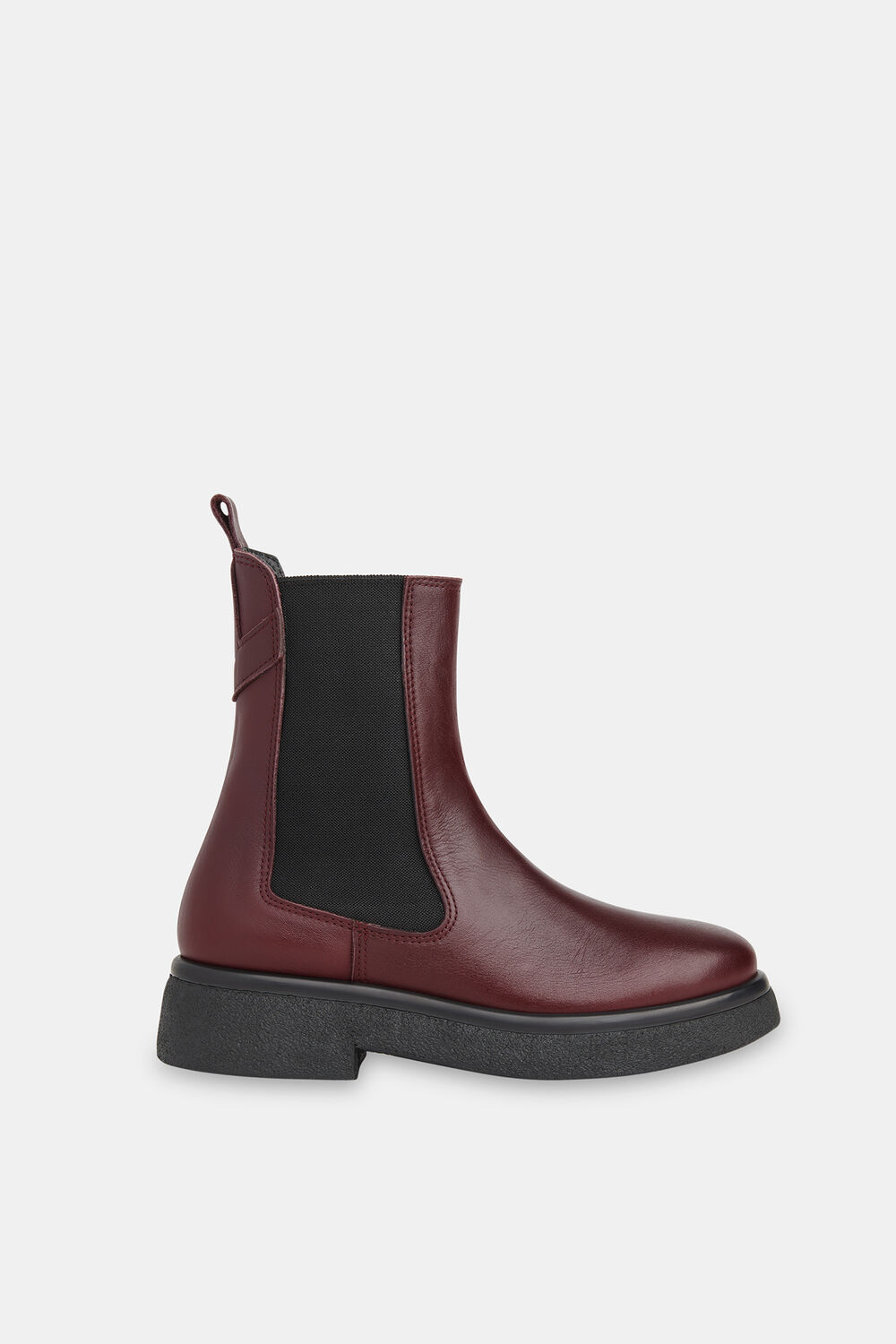Burgundy Aelin Chelsea Boot