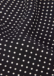 Mini Spot Fit and Flare Skirt