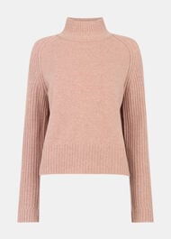 Wool Funnel Neck Knit