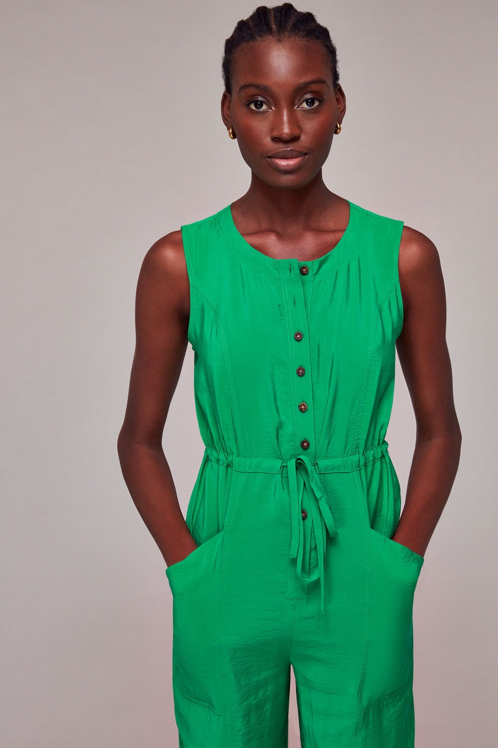 Green Jess Jumpsuit