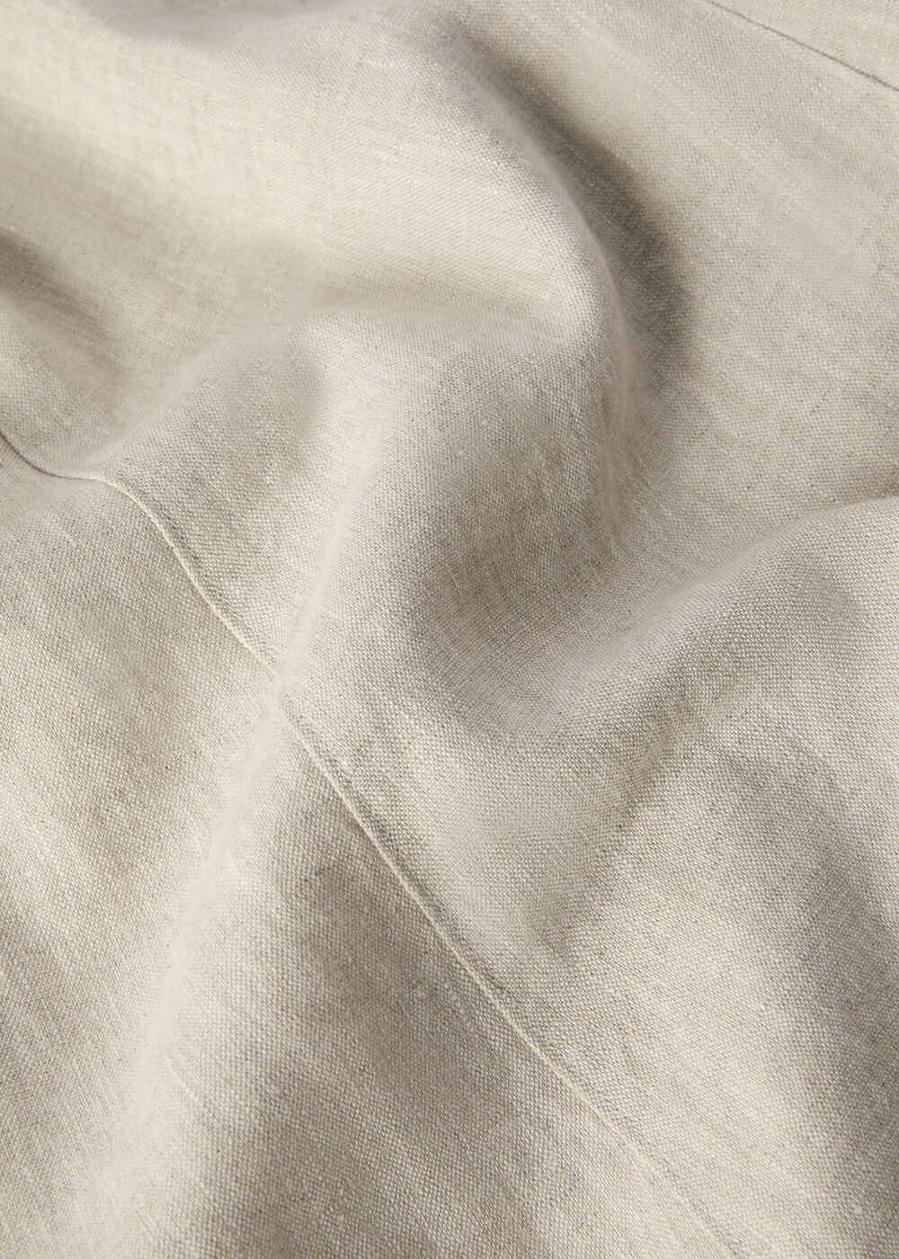 Fit and Flare Linen Dress