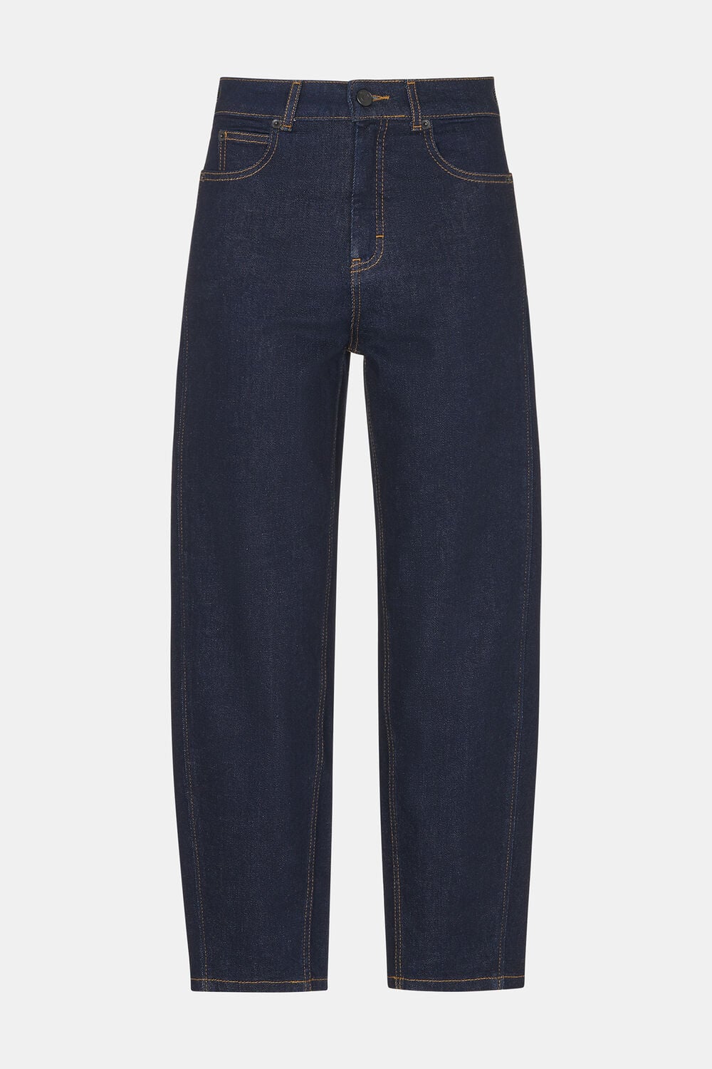 Petite Stretch Barrel Leg Jean