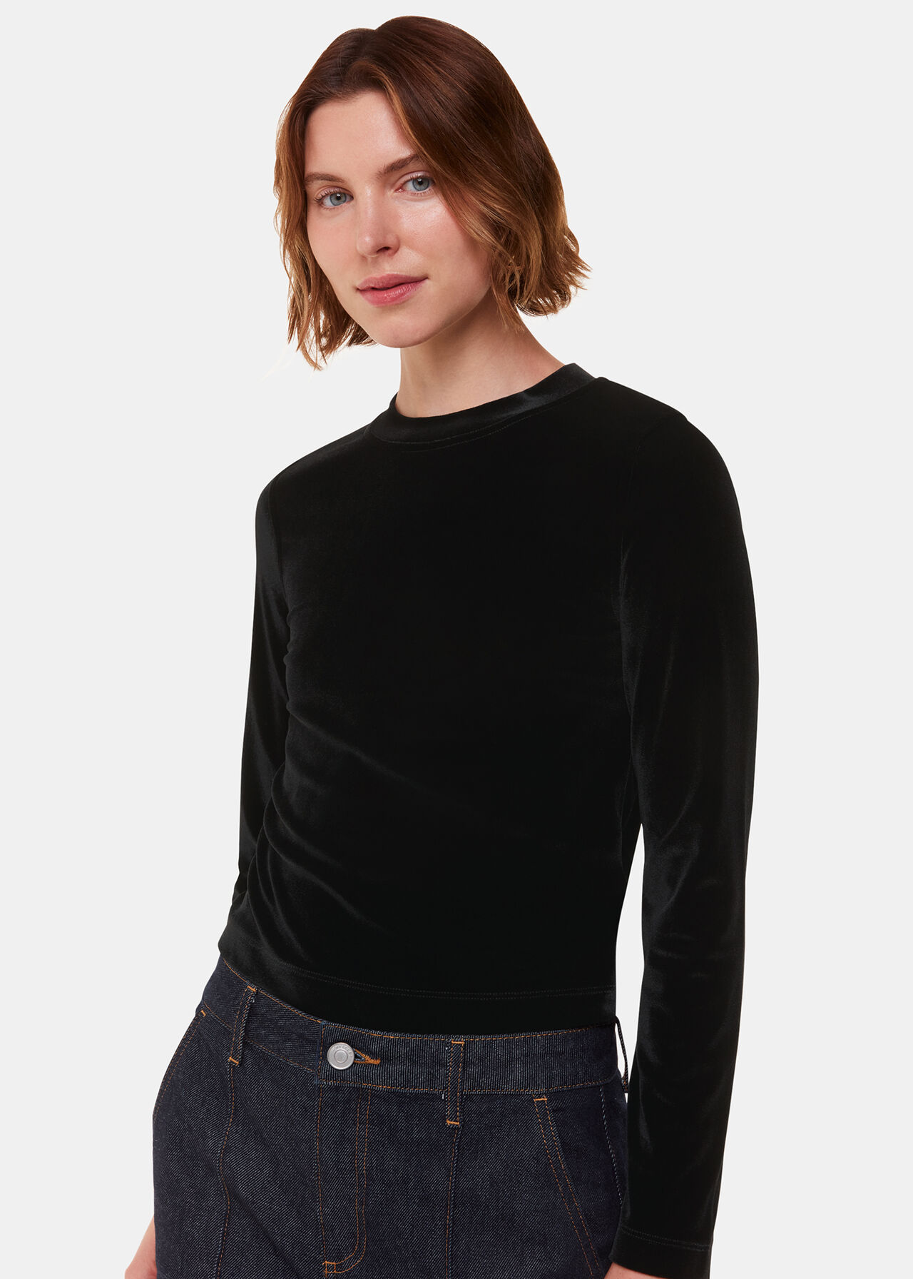 Olivia Velvet Top