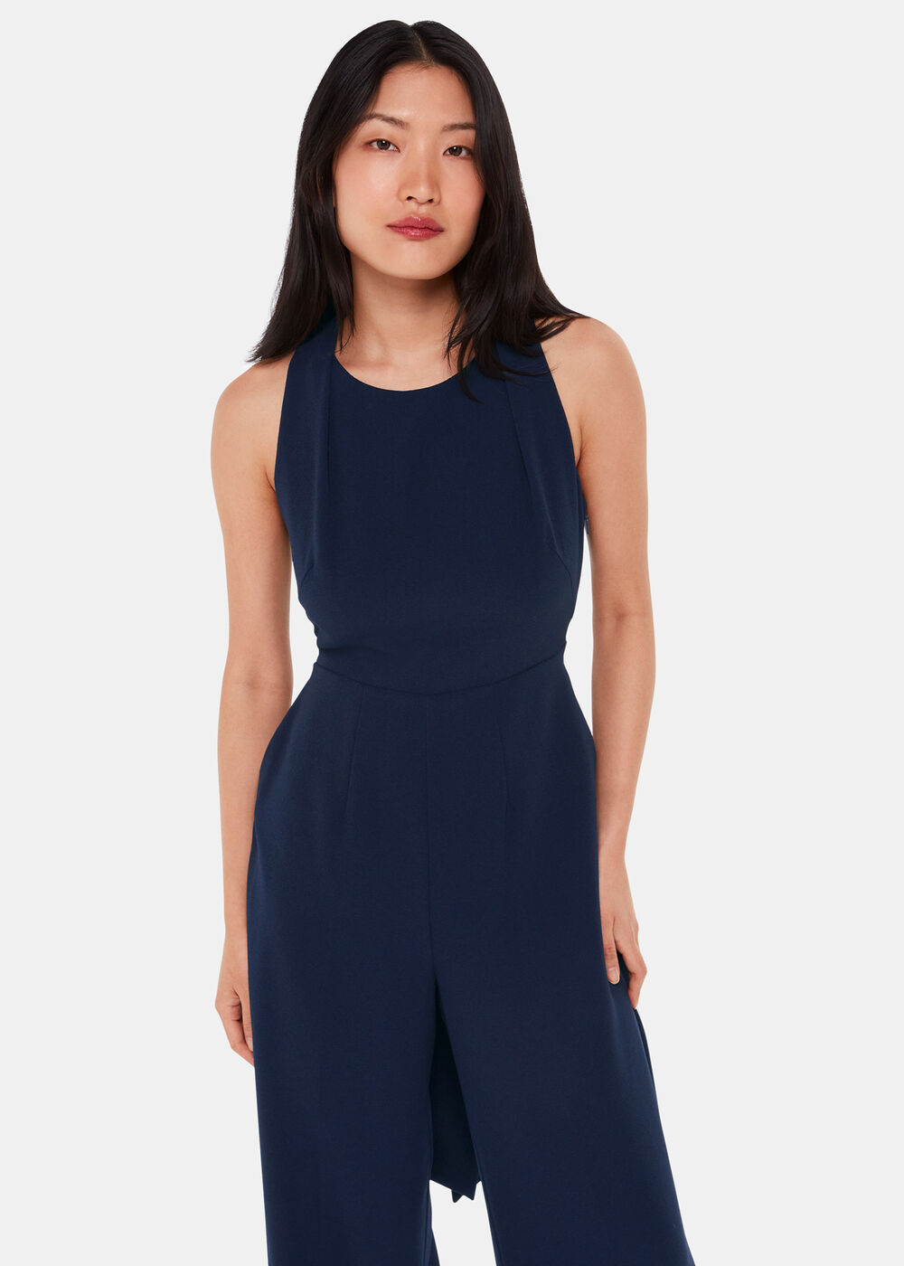 Tie Back Maxi Jumpsuit
