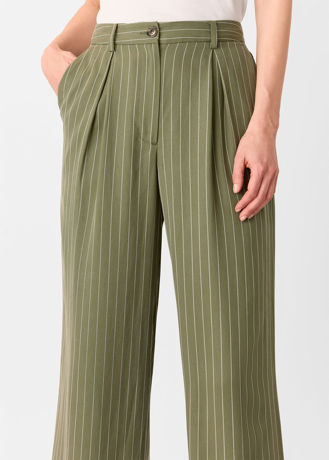 Lottie Pinstripe Trouser