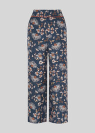 Pitti Silk Twill Trouser Multicolour
