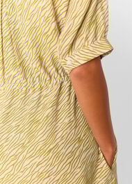 Petite Tiger Flame Midi Dress