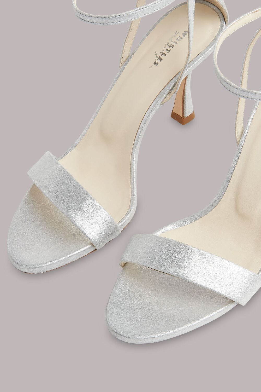 Silver Allie Wedding Sandal