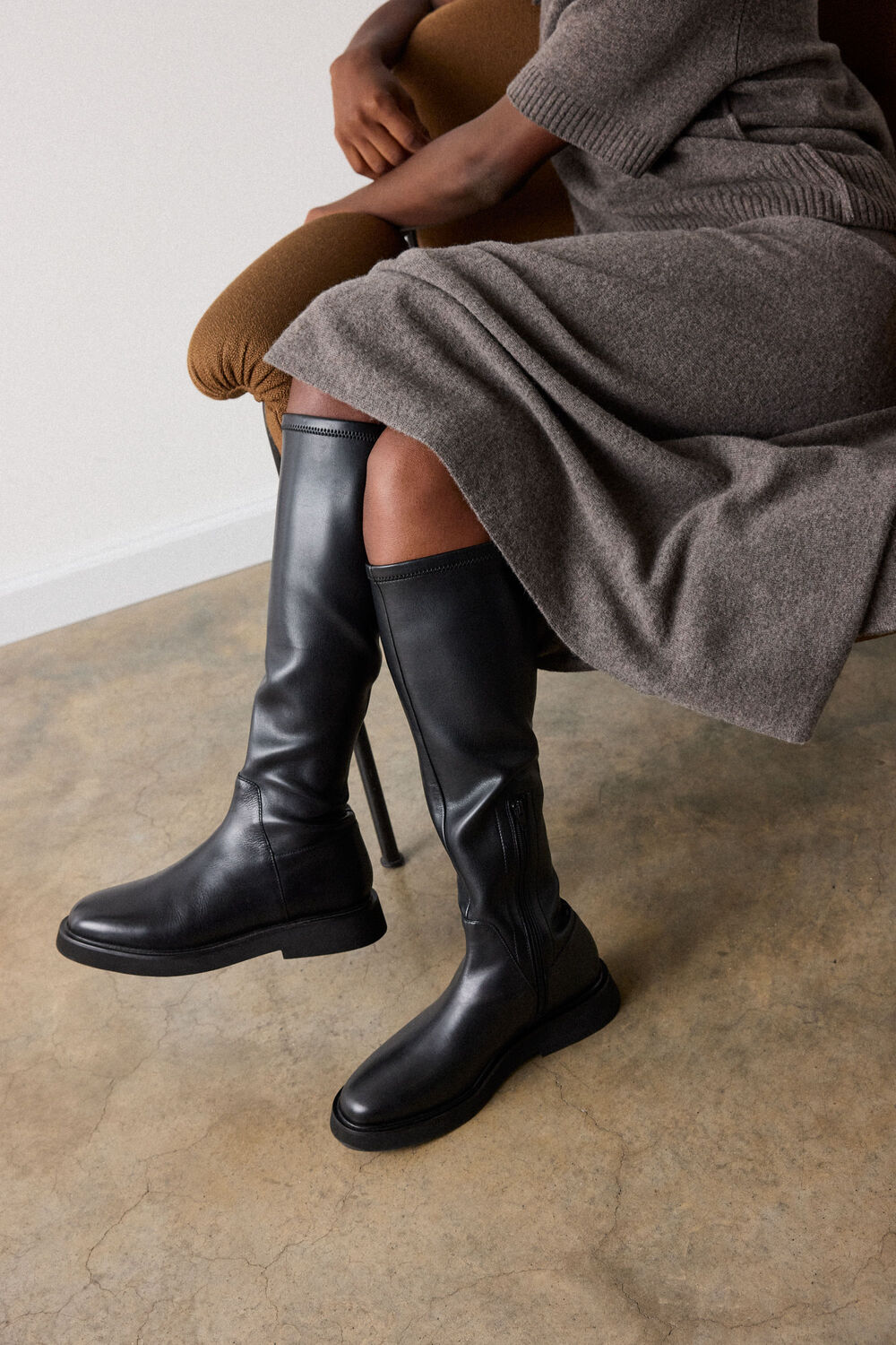 Quin Stretch Knee High Boot