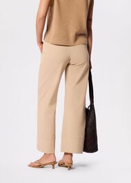 Wide Leg Casual Cotton Trouser