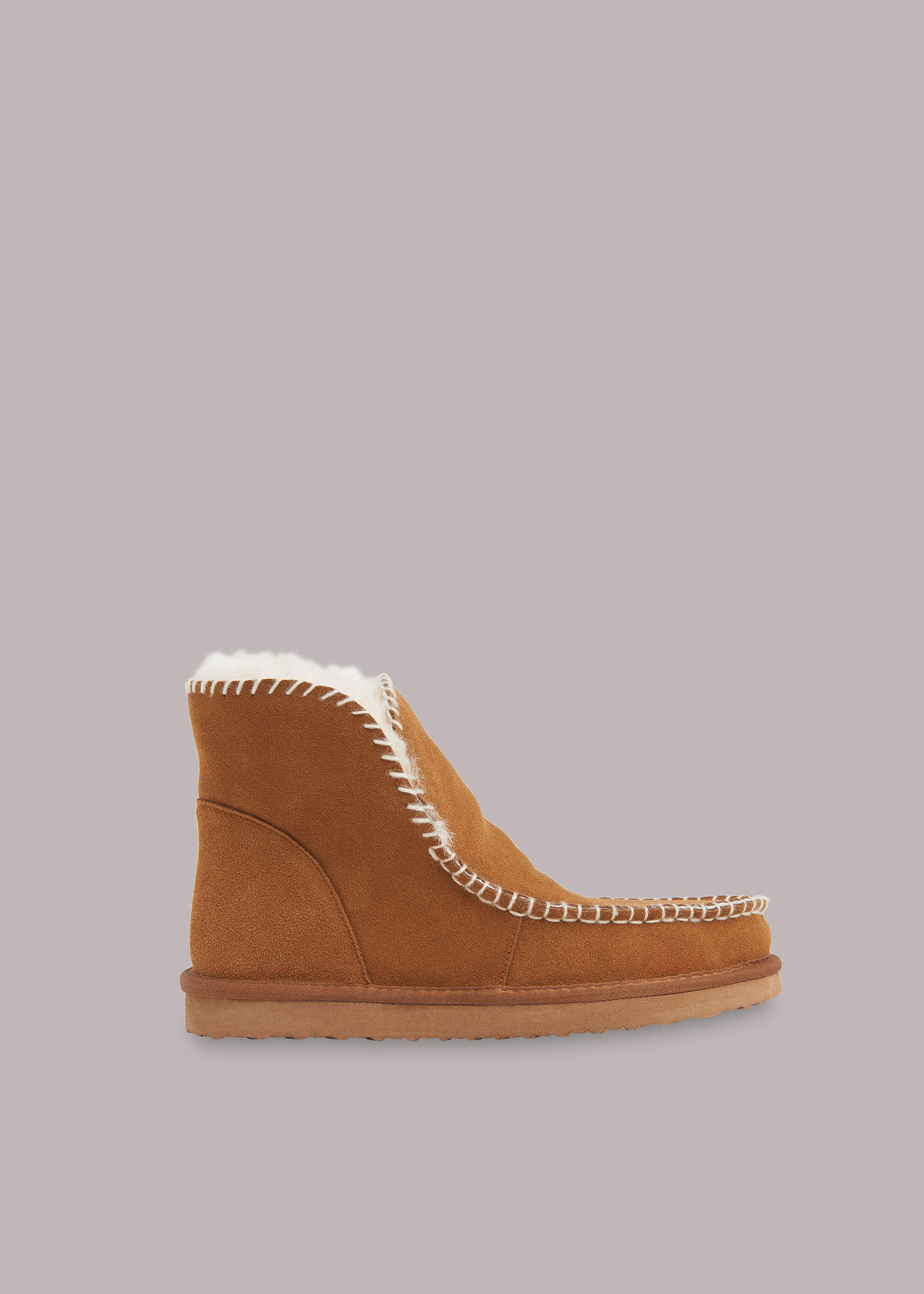 Tan Romy Slipper Boot