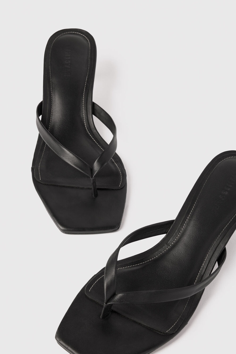 Toe Post Kitten Heel Mule