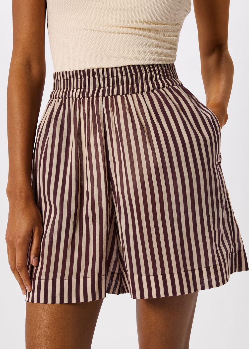 Stripe Beach Shorts