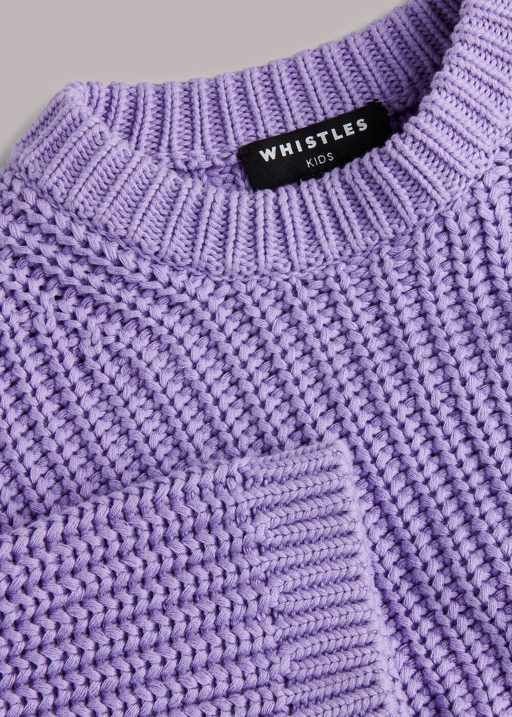 Chunky Cotton Rib Sweater