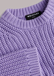 Chunky Cotton Rib Sweater