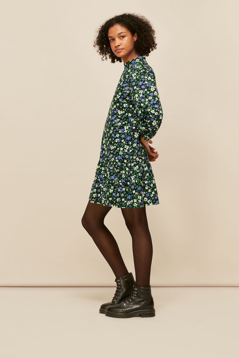 Floral Baby Cord Dress