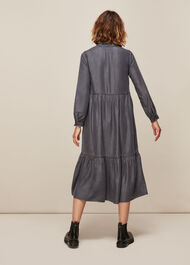Denim Trapeze Dress