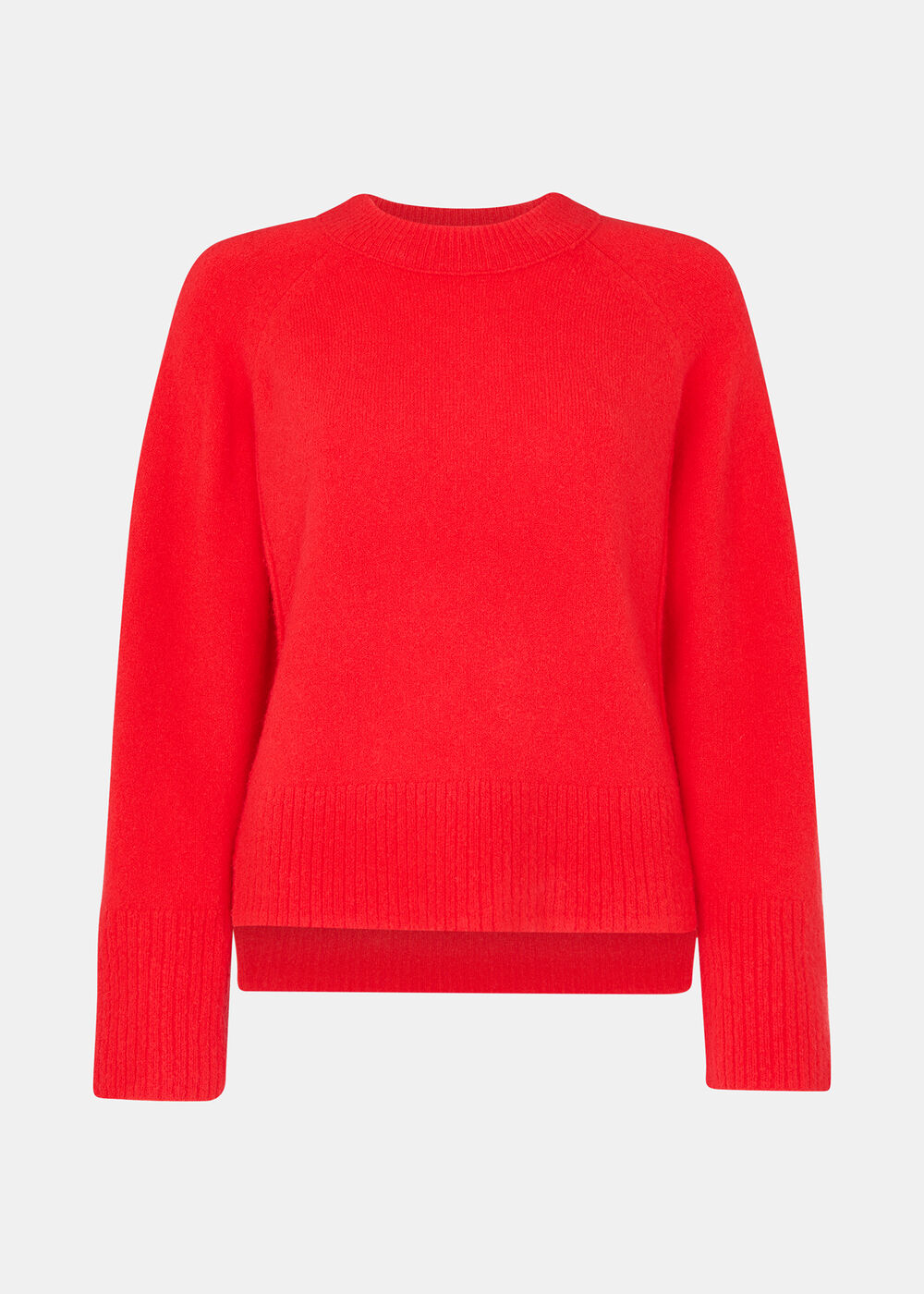 Wool Mix Side Split Knit