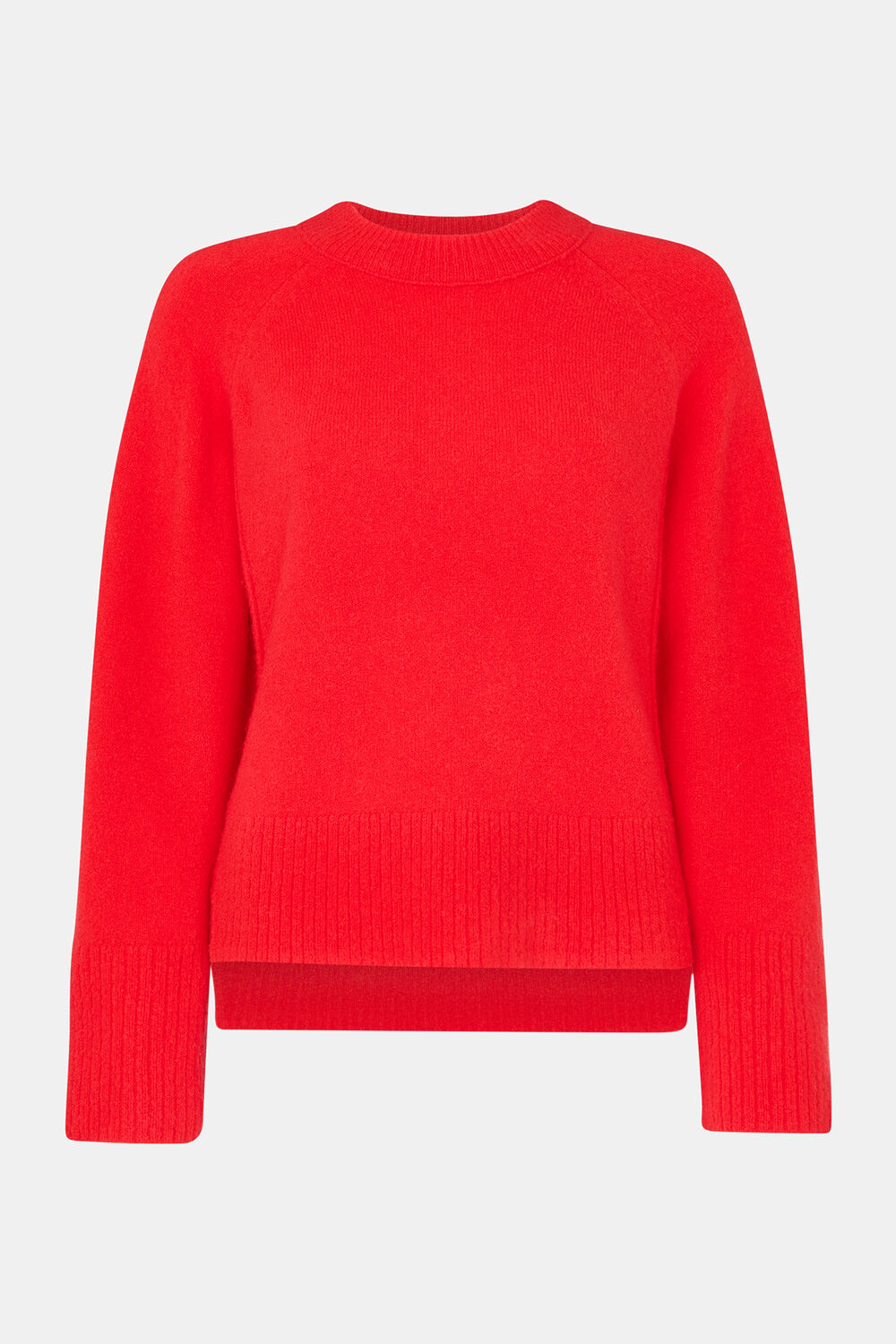 Wool Mix Side Split Knit