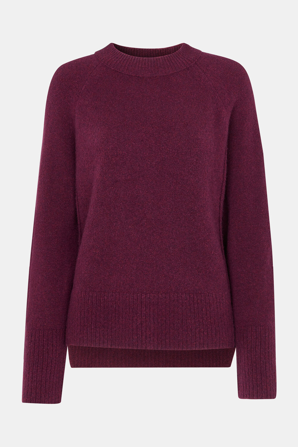 Wool Mix Side Split Knit