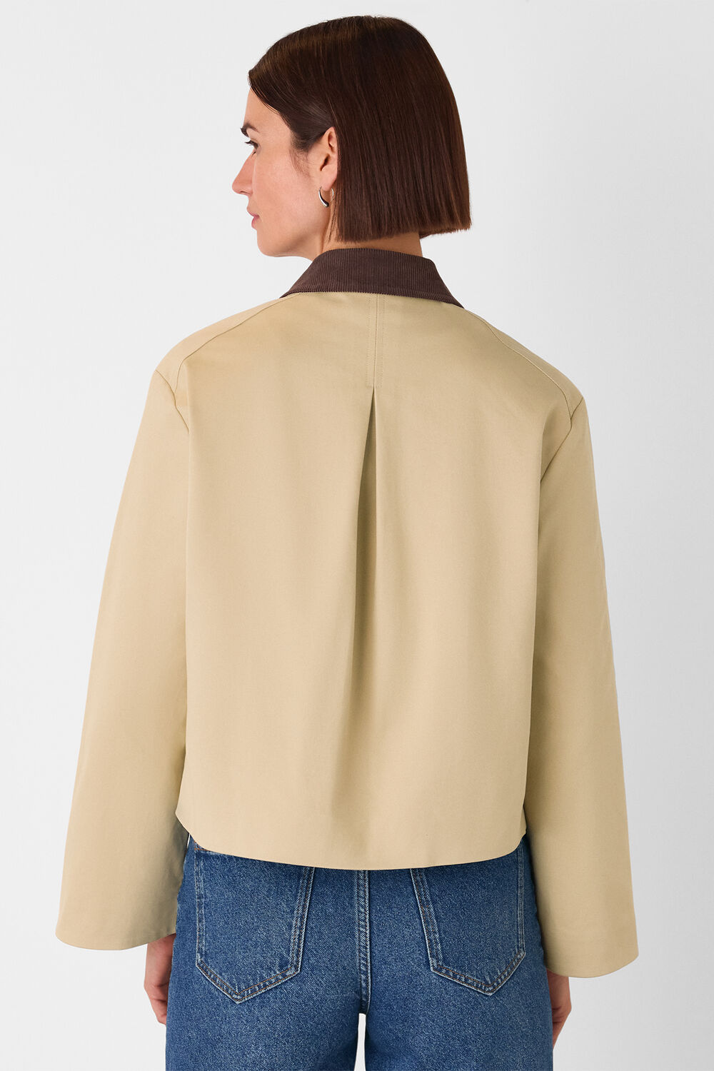 Corduroy Collar Jacket