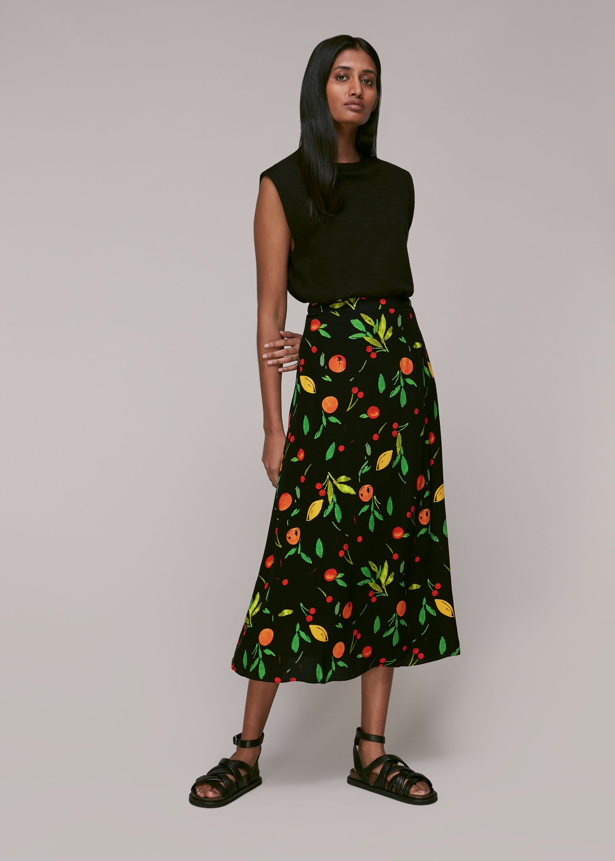 [cawaii] print skirtスカート
